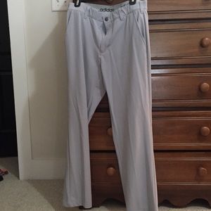 Men’s adidas golf pants. Gray, size 32x30